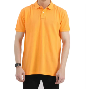 Ropa para Hombre, Camisetas Polo de Algodón 100% Grueso con Logotipo Bordado, Camisetas Polo de Marca Casual para Hombre - Product Image 1