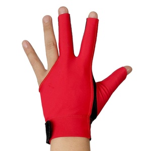 Premium Three Finger Snooker Gloves High Performance Smooth Stroke Control for Tournament <b>Pool</b> Shooters Gloves - Product Image 5