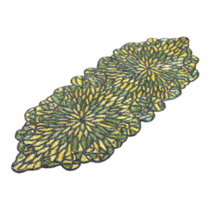 Needlework Embroidery Beaded <b>Table</b> <b>Runner</b> for Tabletop and Kitchen Home Decor Mat Top Quality Product at Very Low Price - Product Image 2