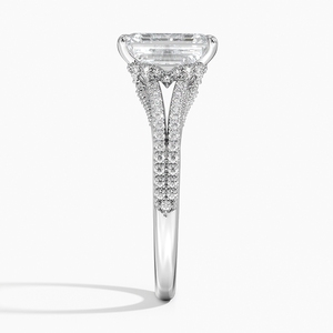 Romantic White Silver <b>Crystal</b> <b>Ring</b> for Women Wedding Engagement Anniversary Gift Fashion Jewelry - Product Image 4