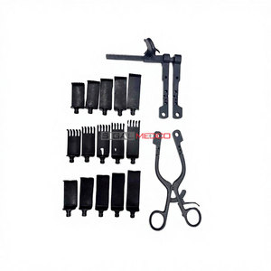 Rétracteur Cervical Casper en Acier Inoxydable, Instrument Chirurgical Orthopédique, Ensemble de 17 Pièces, Revêtement Noir, Professionnel pour la Colonne Vertébrale - Product Image 3