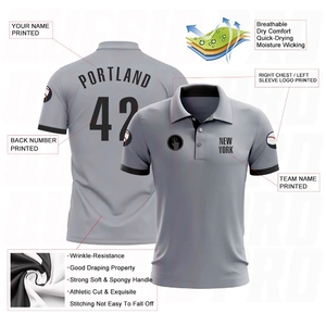 Uniformes de Fútbol de Alta Calidad, Camisetas Polo Sublimadas para Equipos de EE. UU., Ropa Deportiva de Entrenamiento, Personalizados, OEM - Product Image 3