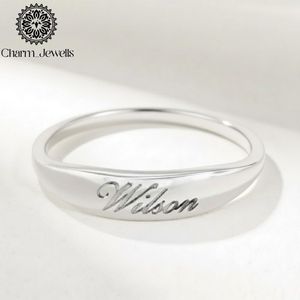 Charm Jewells <b>Silver</b> Gold Plated Moissanite Engagement <b>Eternity</b> Band <b>Ring</b> Prong Setting Women's Classic IGI Certified 3 GM <b>Ring</b> - Product Image 6