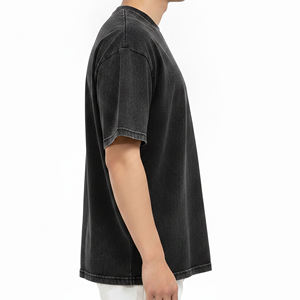 T-shirt pour homme en jersey décontracté ample, 100% coton de haute qualité, impression sur le devant, personnalisable - Product Image 5