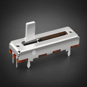 Potenciómetros deslizantes de 15 mm con LED, 50k, perilla metálica, tapa deslizante de 18 mm, potenciómetros deslizantes de audio, potenciómetro dual de 30 mm - Product Image 2