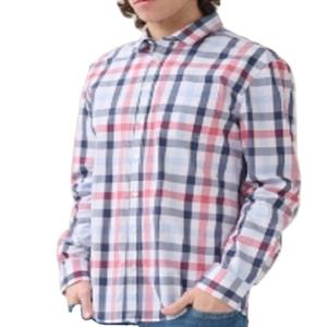 Camisa Casual de Manga Larga para Hombre, Corte Slim Fit, con Botones, de Algodón, Cómoda para Vestir Formal o de Negocios, Teñida con Hilo - Product Image 3