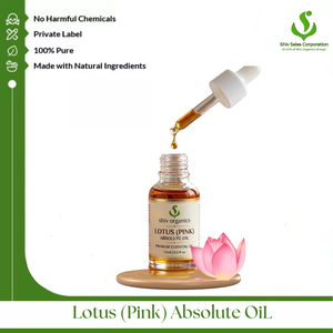 Aceite Absoluto de Loto Rosa para Procesamiento Cosmético, Aplicaciones de Cuidado de la Belleza y Negocios Profesionales de Exportación y Distribución a Granel - Product Image 1