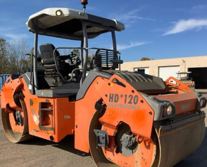 Rouleau vibratoire articulé tandem de 12 tonnes avec double tambour de 1980 mm et système de compactage haute fréquence - Product Image 4