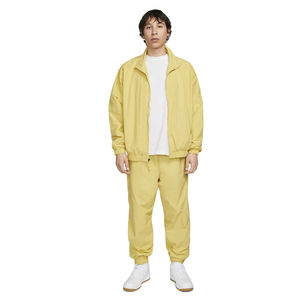 Vente en gros ELLIPSE INDUSTRY Ensemble short et veste coupe-vent unisexe personnalisé pour homme en polyester couleur unie avec fermeture éclair et impression personnalisée - Product Image 1