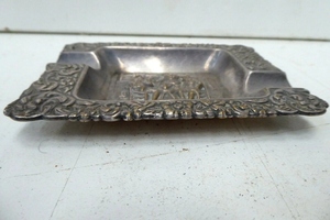 Cenicero de Aluminio Plateado Estilo Americano, Diseño Antihumo, Resistente al Calor, Coleccionable, Regalo de Lujo para el Hogar - Product Image 4