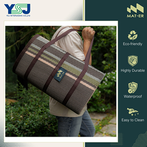 Hot Sale on Modern Design Waterproof and Easy to Clean 100% Polypropylene PP Foldable Mat Stylish Picnic/ Beach/ Outdoor <b>Carpet</b> - Product Image 2