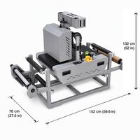 Mesin Cetak Inkjet Digital Kecepatan Tinggi 30m/menit, Cetak Flat-to-Flat dan Roll-to-Roll untuk Kertas Label Perekat Sendiri