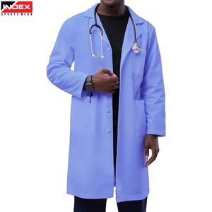 Bata de Laboratorio Médica de Alta Calidad, Manga Larga, Uniforme Médico con Logotipo Personalizado, Bata Blanca para Hospital y Clínica, Tela Duradera y Cómoda - Product Image 1