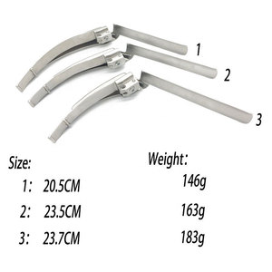 Hot Selling Anesthesia Throat Mirror Intubation Fiber <b>Optic</b> Flexible Difficult Intubation Laryngoscope Surgical <b>Instrument</b> Set - Product Image 3