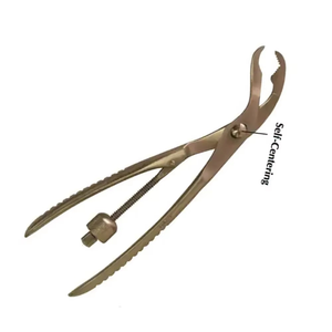 Pinzas de sujeción ósea autocentrantes de primera calidad |   Instrumentos de Acero Inoxidable para la Reducción y Alineación de Fracturas Ortopédicas, con Certificación CE e ISO - Product Image 4