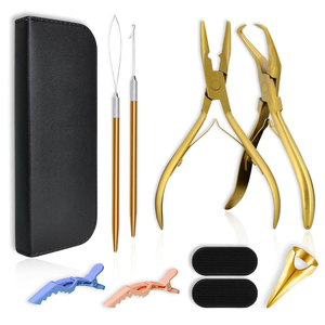 Kit de Herramientas Profesional para Extensiones de Cabello con Accesorios Completos para la Instalación y el Mantenimiento de Extensiones - Product Image 4