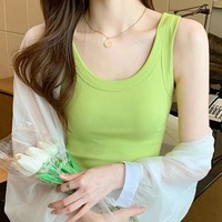 Débardeurs d'hiver en coton/bambou écologiques pour femmes grandes tailles, doublés polaire, faible MOQ, vente en gros, décontractés
