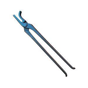 Pinza manual de acero inoxidable para clavos de caballo, reutilizable, de alta resistencia, herramienta de herrador para uso veterinario y en talleres. - Product Image 1