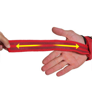 Sangles de musculation en coton robustes personnalisées avec logo, pour adultes, service OEM - Product Image 6