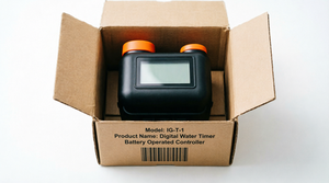 Automatic Irrigation Controller with Battery Condition, 4-Program Digital Water Timer Effective Irrigation for <b>Garden</b>, Farm - Product Image 3