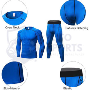 ชุดรัชการ์ดผู้ชายแบบขายส่ง ออกแบบมืออาชีพ ทันสมัย กระชับ นุ่ม ระบายอากาศได้ดี ทรงเข้ารูป น้ำหนักเบา - Product Image 4