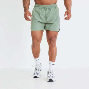 <b>Men's</b> 2 in 1 Running <b>Shorts</b> Quick Dry Breathable Liner Reflective <b>Zipper</b> <b>Pocket</b> Sportswear Wholesale OEM - Product Image 3