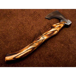 Hacha con mango de madera de alta calidad hecha en Pakistán, herramienta de corte con espiga plana, venta al por mayor y precio económico - Product Image 5
