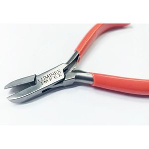 3 Pcs Jewelry Making Tool Set Pink Handle Chain Nose Round Nose Pliers <b>Wire</b> Cutter Precision Beading Professional <b>Craft</b> Tool Kit - Product Image 2