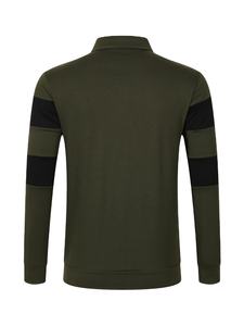 Camisa Clásica Vintage para Hombre, Manga Larga, Cuello Solapa, Rayas y Parches, Tela Suave de Color Sólido, Jersey Antiarrugas, Cierre de Botones, Talla Pequeña - Product Image 3