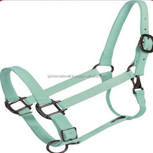 Personalized Design Multicolor Nylon Horse Halter Lightweight Fancy Nylon Webbing Waterproof Nylon Horse Racing Halter - Product Image 3