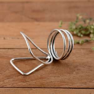 Handmade <b>925</b> Sterling <b>Silver</b> Multi-Spiral Arthritis <b>Ring</b> for Swan Neck - Product Image 3