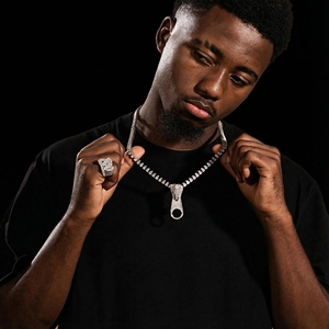 Collier pendentif fermeture éclair en argent 925 avec moissanite et diamants de laboratoire, style Hip Hop pour femme, étincelant et unique - Product Image 3