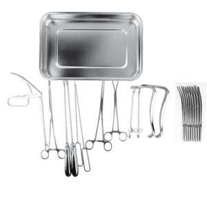 Ensemble d'instruments de dilatation et de curettage (D&C) de haute qualité, instruments chirurgicaux en acier inoxydable par Surgiright - Product Image 2