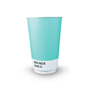 Gobelets en papier recyclables à double paroi de qualité alimentaire personnalisables de 8/10/12/16/20 oz pour boissons chaudes - Product Image 3