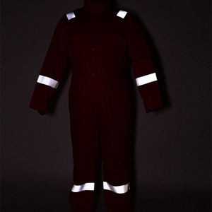 Overol de Seguridad de Alta Visibilidad Ignífugo, Ropa de Trabajo FR, Traje Protector Reflectante, Equipo de Protección Personal Industrial para Petróleo, Gas y Soldadura, OEM - Product Image 5