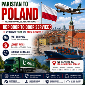 Expédition Pakistan-Pologne DDP Livraison Porte-à-Porte Fret Maritime Aérien Agent Maritime Vérifié Logistique Globale de Fret - Product Image 1