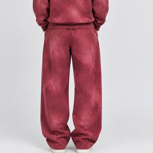 Premium Custom Women’s Sunfade Tracksuit <b>Vintage</b> Washed <b>Sweatshirt</b> & Jogger Set Urban Streetwear Clothing Manufacturer - Product Image 6