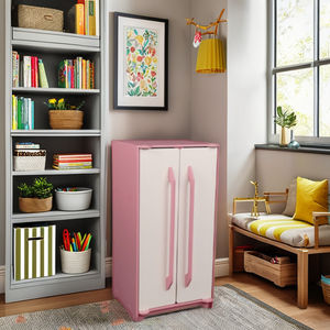 Home Furniture Durable and Safe Material Smooth Edge Casual Vietnam American Pine Plywood Kids <b>Wardrobe</b> - Product Image 3