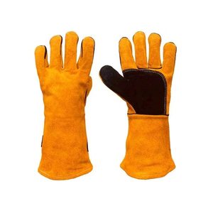 Guantes de Soldadura con Marca Personalizada, Protección de Alta Temperatura, Costuras Duraderas, Fabricante OEM/ODM, Venta al Por Mayor - Product Image 1