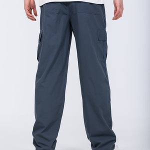 Men's Safari Style Cargo <b>Trouser</b> 100% Cotton Canvas Eco-Friendly Windproof Anti-Wrinkle Quick Dry Breathable <b>Drawstring</b> Closure - Product Image 6