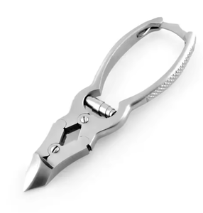 Coupe-ongles professionnel pour soins des mains en acier inoxydable, outil de nail art à lame arrondie et large ouverture de mâchoire pour les ongles des doigts - Product Image 4