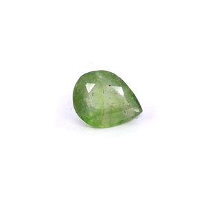 Zafiro verde natural de Bangkok en forma de pera de 2.26 quilates, piedra preciosa de zafiro verde natural facetada suelta para la fabricación de joyas. - Product Image 1