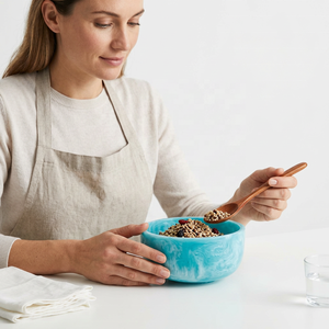 Ensemble de bols de service mignons en résine, de qualité alimentaire supérieure, hautement polis, personnalisés, faits à la main, écologiques et durables, pour la maison et les restaurants - Product Image 1