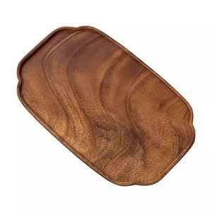 Bandeja Ecológica de Madera de Mango Natural, Estilo Americano, Apta para Lavavajillas y Fácil de Limpiar, Fabricada por Lodi Impex - Product Image 4