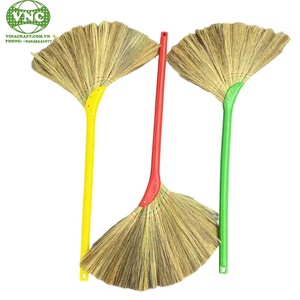 Balai en herbe naturelle durable en gros, bon prix, balai en herbe du Vietnam / Balai en herbe de qualité - Product Image 3