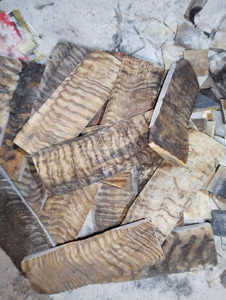 SANIYA HANDICRAFT propose une utilisation industrielle Style animal martelé échelle de corne de bélier sculpté artisanat naturel - Product Image 5