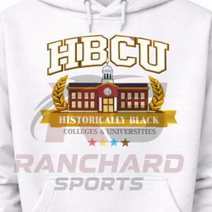 Sudadera con capucha personalizada de las universidades HBCU, estilo elegante, cálida, cómoda, duradera y profesional. - Product Image 3
