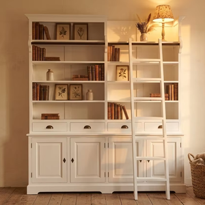 Adiloka - Mueble de Madera Ecológico y Duradero, Diseño Escandinavo, Acabado Natural, Mueble de Almacenamiento Multiusos para Sala de Estar - Product Image 2