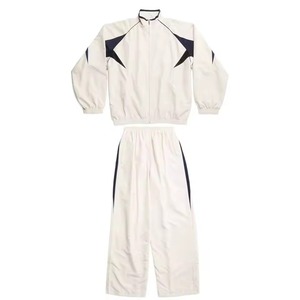 Conjunto Deportivo Cortavientos con Capucha de Poliéster Personalizado OEM 2026, Unisex, Holgado y Resistente al Viento - Product Image 4