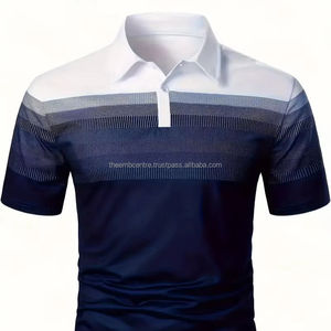 Prix de gros T-shirt pour homme Logo sur mesure pas cher Meilleure vente T-shirt à séchage rapide pour homme polos, polos pour homme - Product Image 1